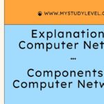 Explanation of Computer Network - Components of Computer Networks