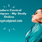 Modern Control Techniques - My Study Online