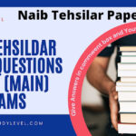 Naib-Tehsildar HP old Questions Paper (Main) Exams -Part-1