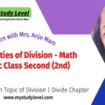 Properties of Division - Topic For Class Second (2nd) Students