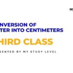 Conversion of Meter Into Centimeters Topic For Class Third