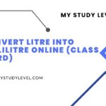 Convert Litre into Millilitre Online (Class Third)