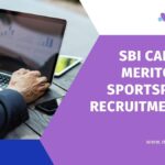 SBI Careers - Meritorious Sportsperson Recruitment - 68 Posts