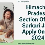 Himachal Pradesh Section Officer Sarkari Jobs Apply Online 2024