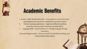 Top 1 Best Benefits of Studying Abroad for Indian Students To Grow Your Carrier Academic